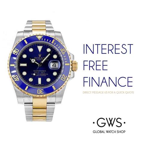 rolex a rate interessi zero|rolex financing.